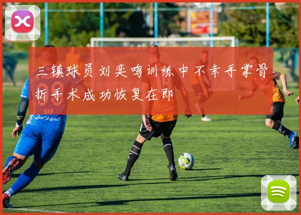 三镇球员刘奕鸣训练中不幸手掌骨折手术成功恢复在即